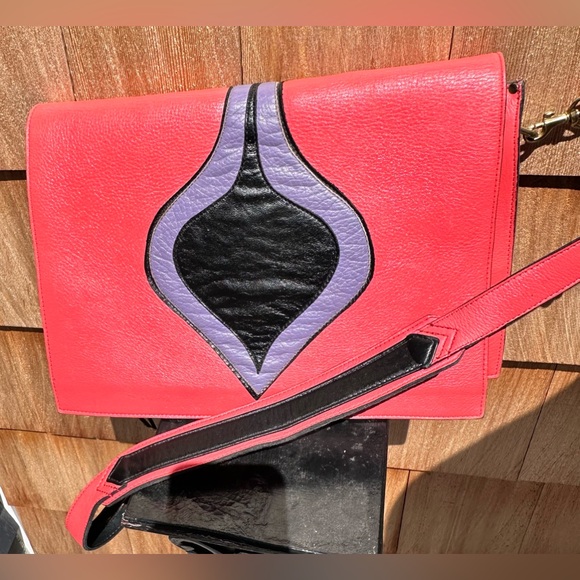 Handbags - Vintage 1970s-1980’s Leather Crossbody/Shoulder Bag